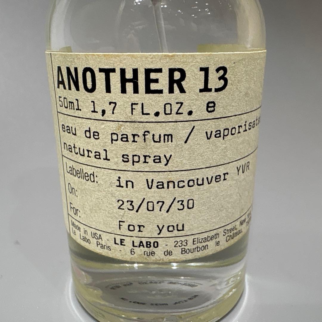 LE LABO ルラボ ANOTHER 13 50ml No.1626