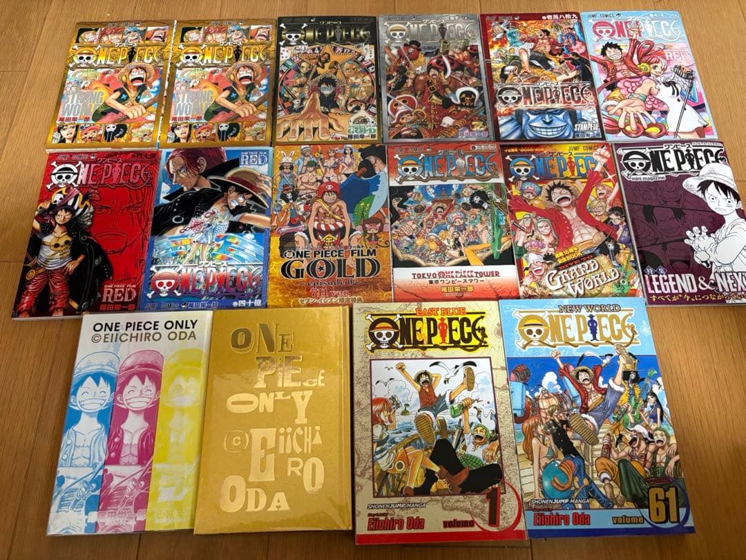 ワンピース1巻　初版印刷　帯付き　封入冊子付き　その他レアグッズ