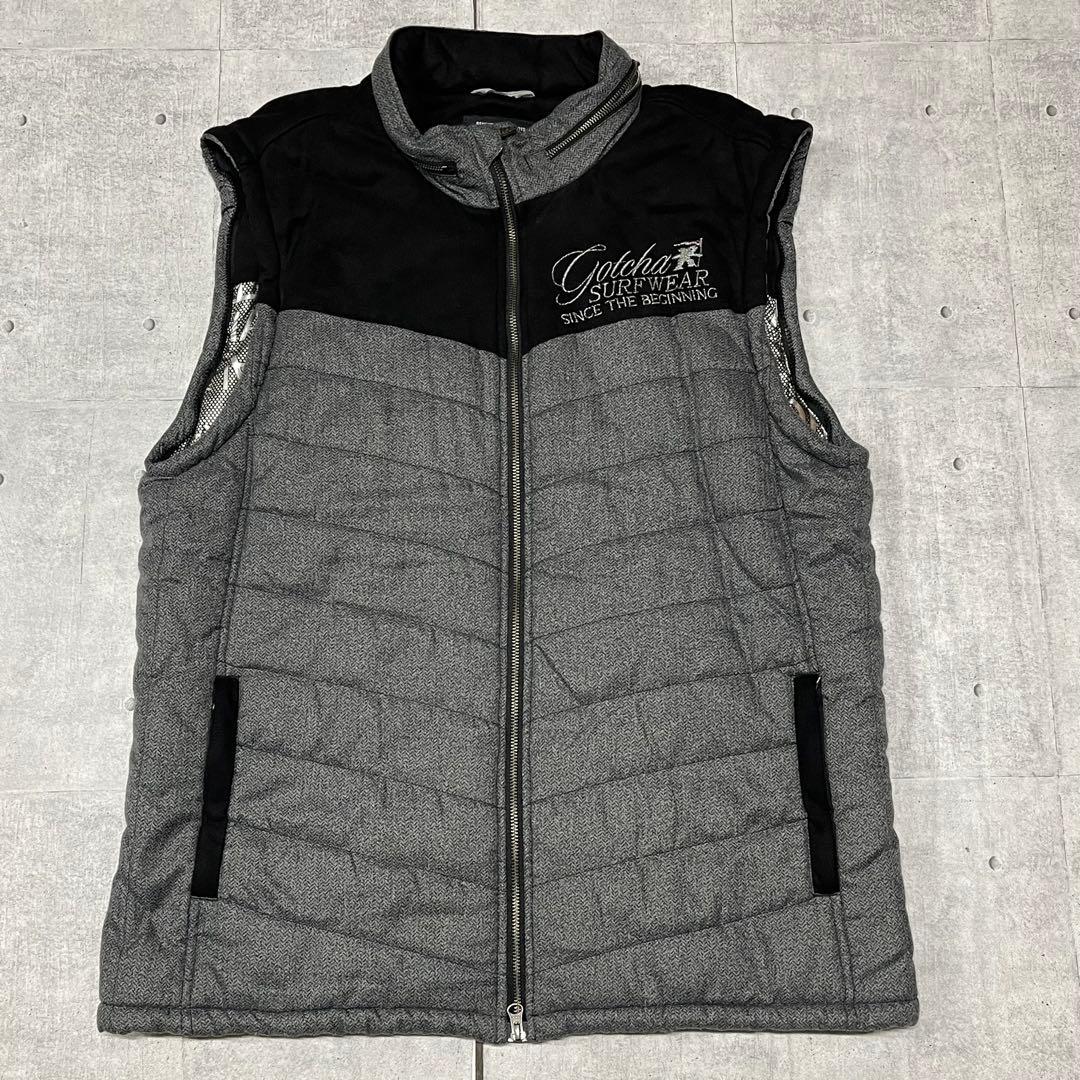 美品 GOTCHA GOLF ゴルフウェア 中綿入り 2WAY ガッチャ ゴルフ