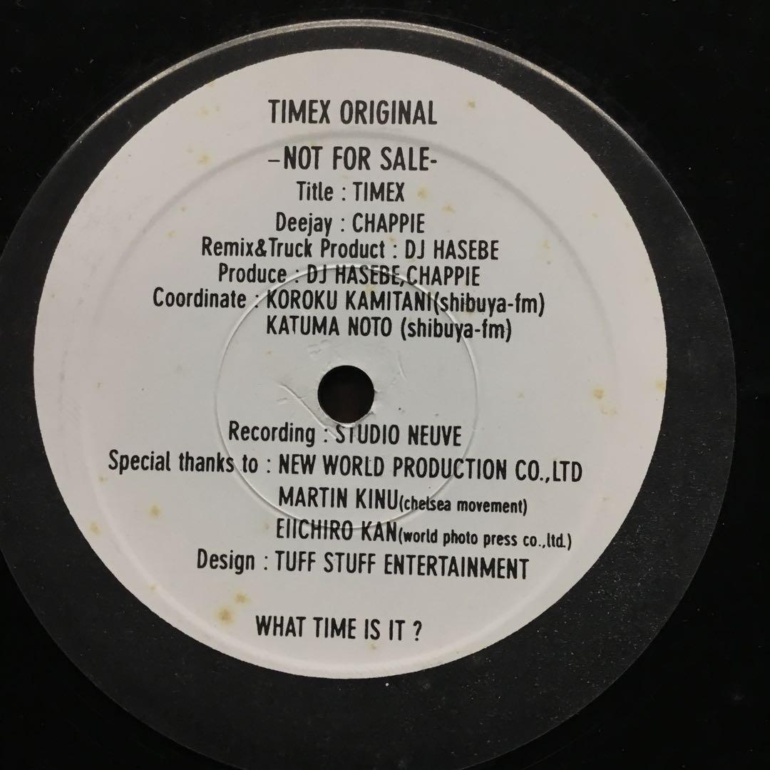 洋楽レコード　CHAPPIE TIMEX 【非売品】　WRRC