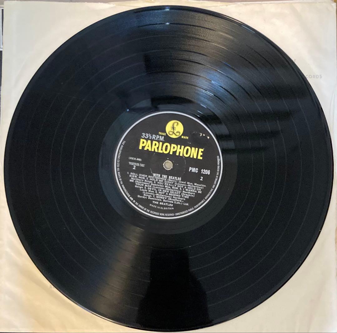 UKオリジナルMono極完7NビートルズWith The Beatlesレコード