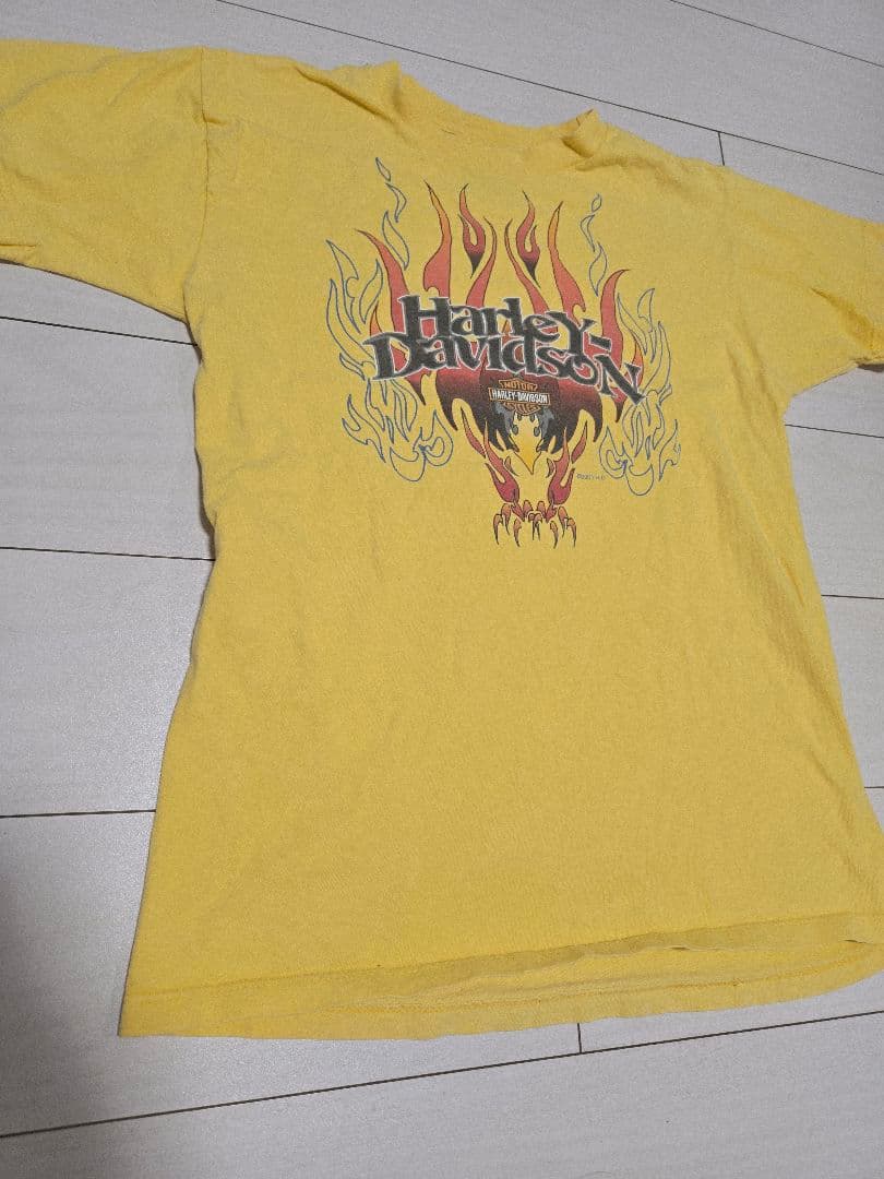 USA製! フレイムイーグル！Harley-Davidson Tシャツ