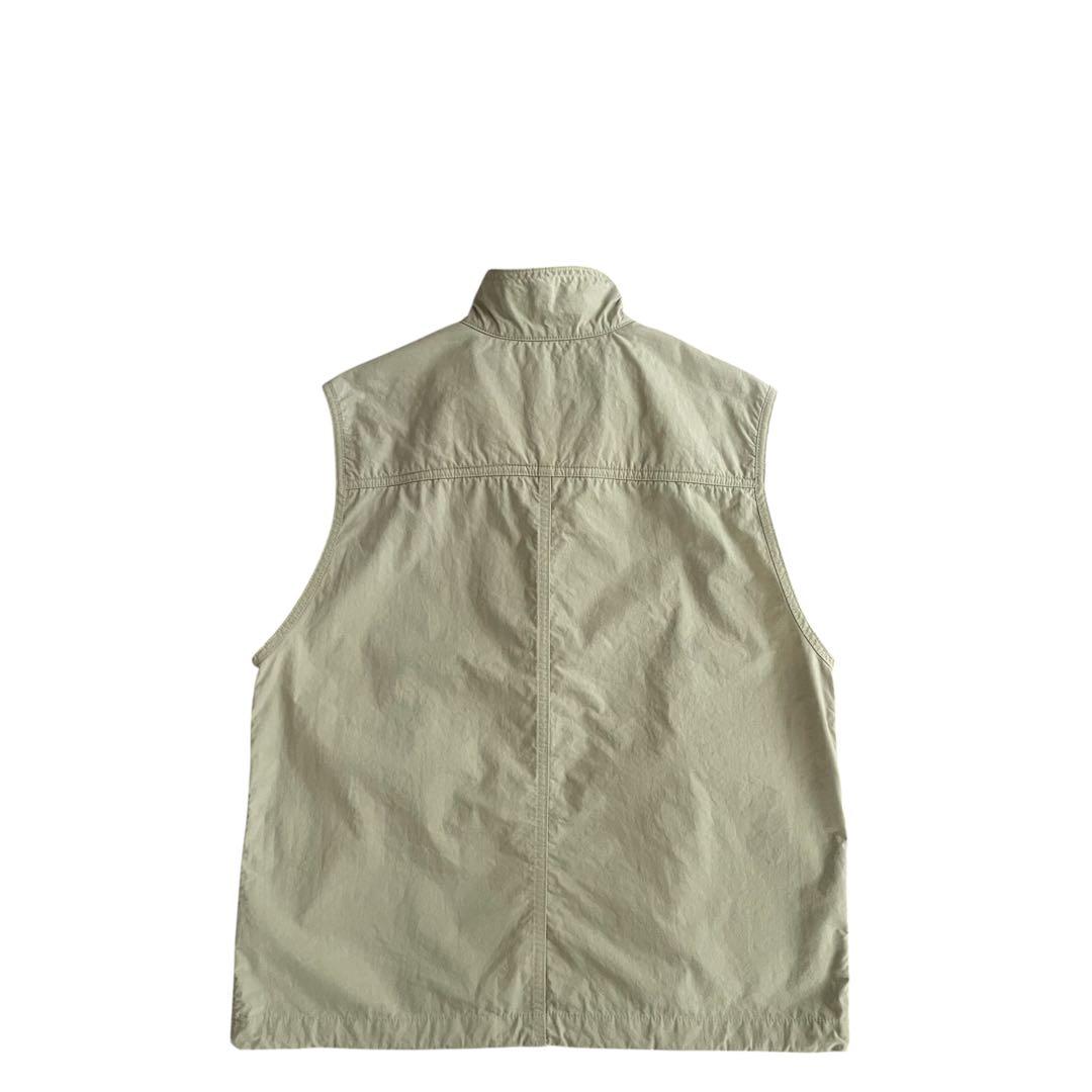 【美品】mont-bell モンベル 90s ナイロンベスト ドローコード付き