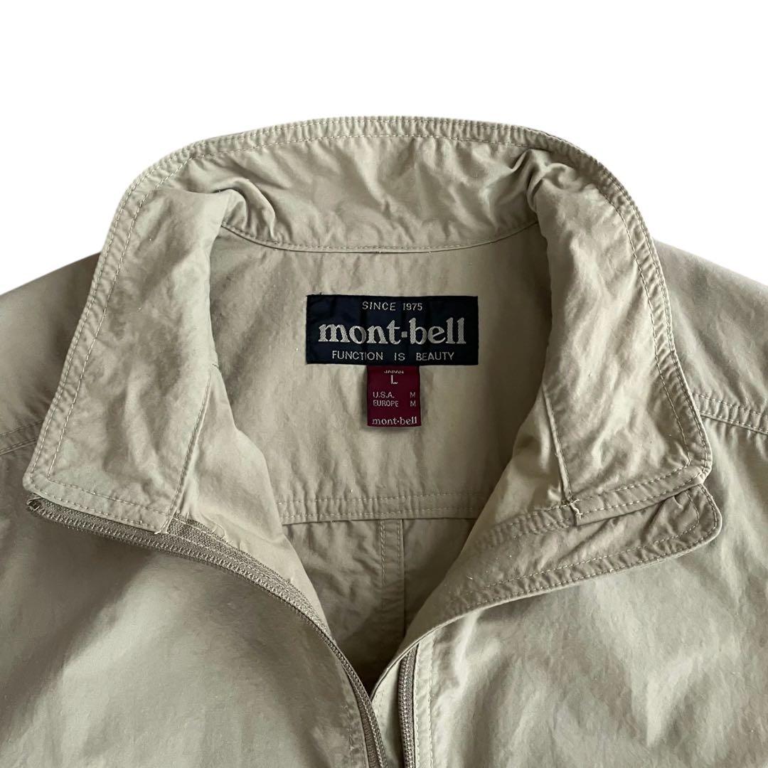 【美品】mont-bell モンベル 90s ナイロンベスト ドローコード付き