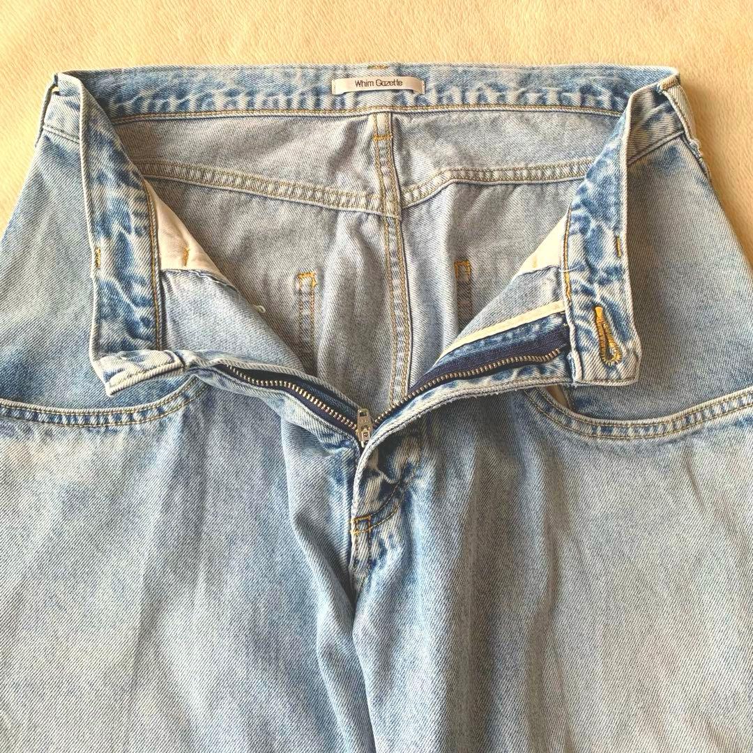 Whim Gazette ウィムガゼット ポケットデニムパンツ 38