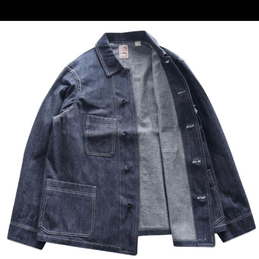 ジャケット・アウター LION BRAND Denim Coverall Jacket SIZE44
