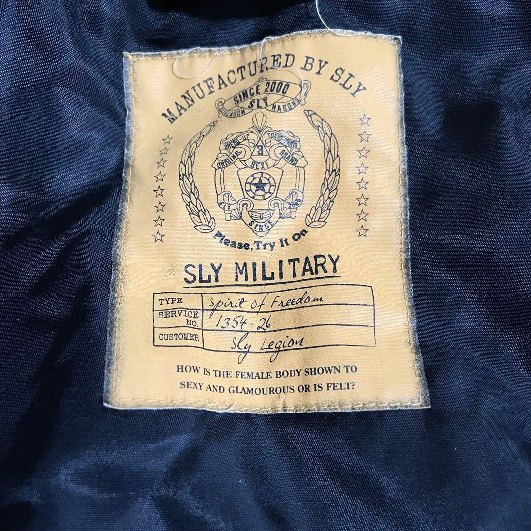 y2k SLY N3B ボアライナー ファー モッズコート フライトジャケット