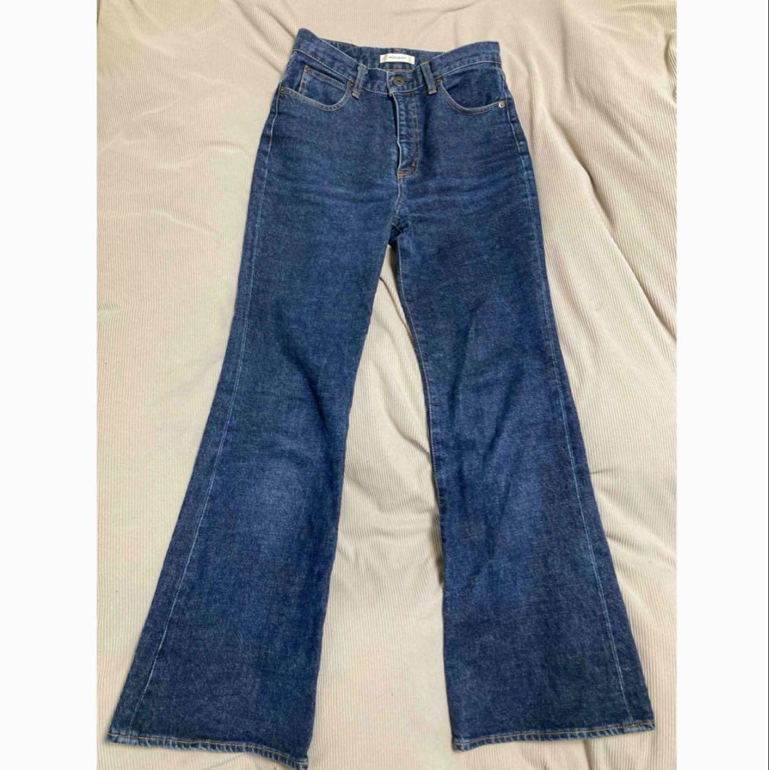 パンツ moussy MVS flare one wash 27inch