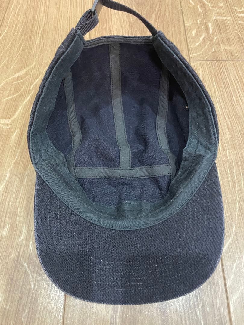 Supreme ブラック キャップ ストラップバック