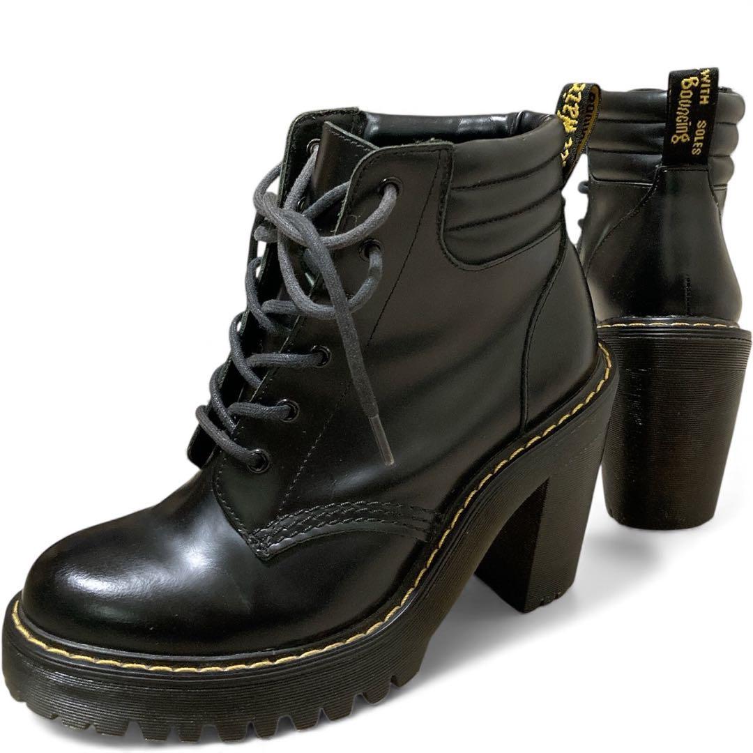 美品　定価3万　希少　厚底　ヒール　ブーツ 23cm Dr.Martens