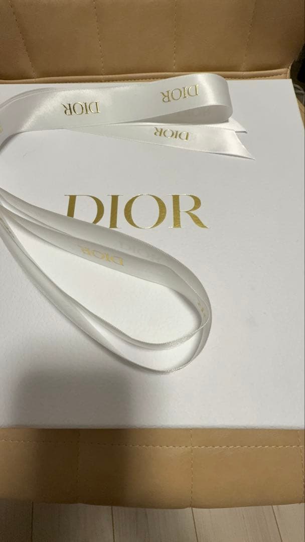 CHRISTIAN DIOR グレー マフラー