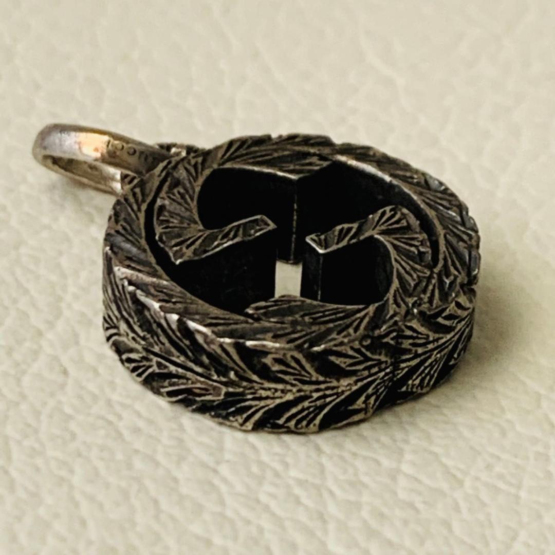 グッチ インターロッキング ネックレス 燻し グッチ 925 silver