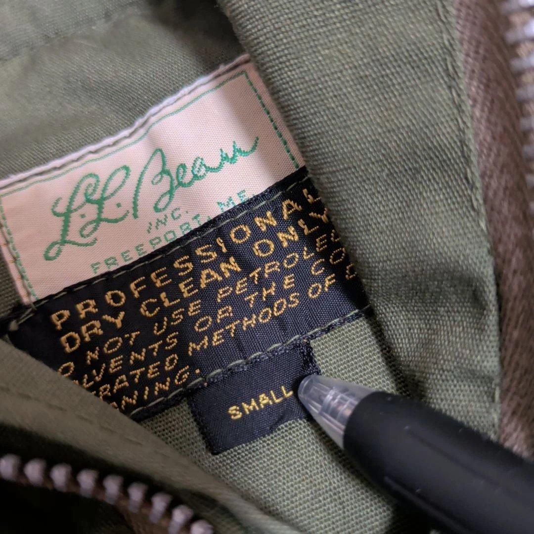 c*1様 60s L.L.BEAN ラブラドールパーカー 筆記体タグ　llbea