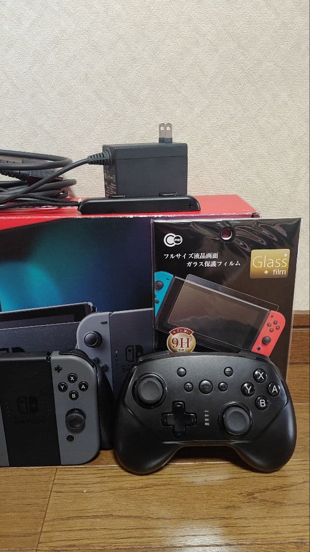 任天堂 Switch 本体 グレー 付属品