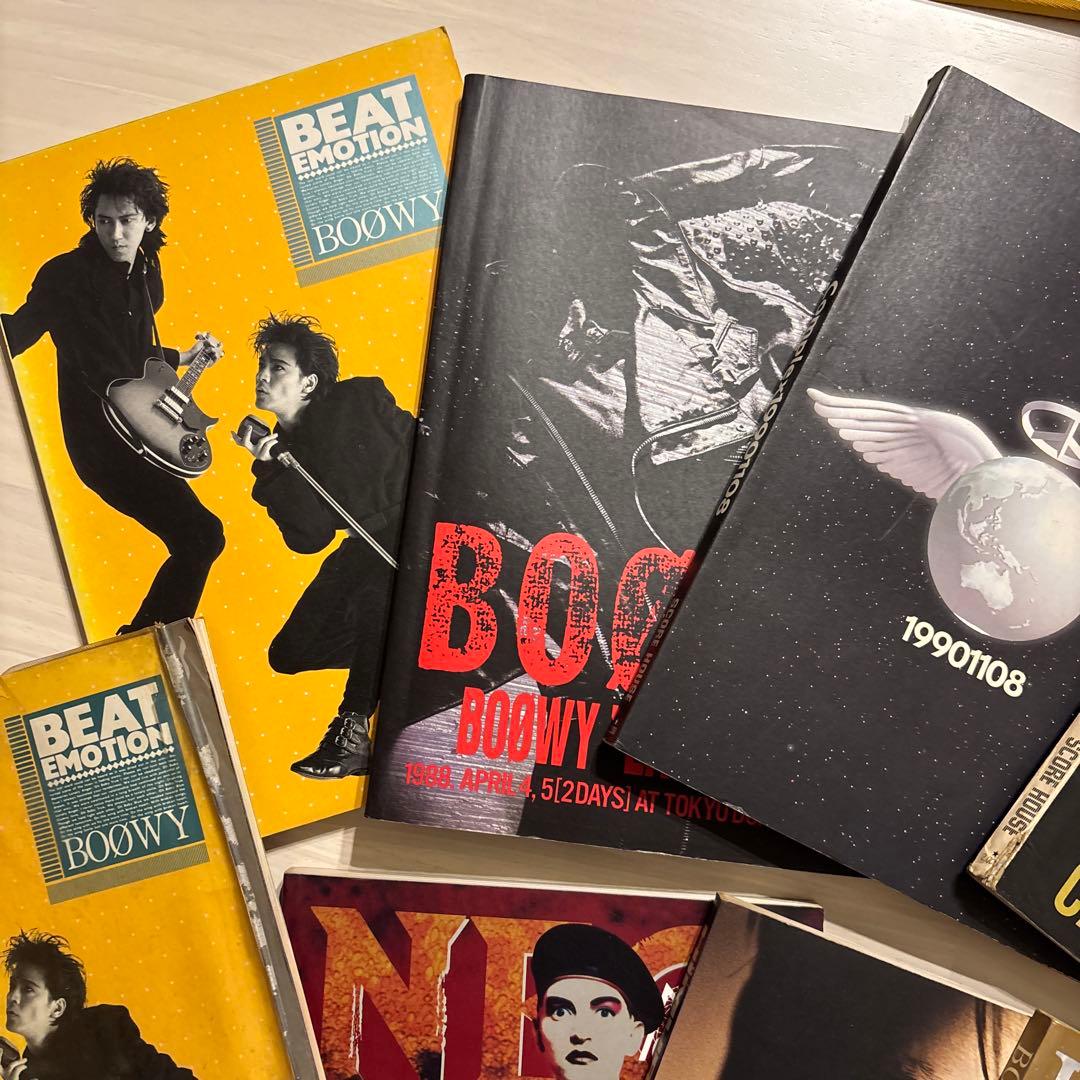 BOØWY ライブ記録書籍セット 1990年代