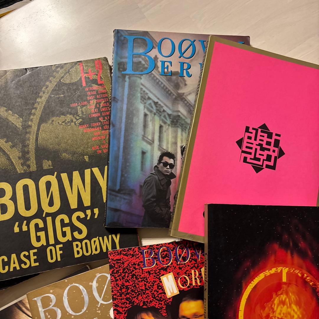 BOØWY ライブ記録書籍セット 1990年代