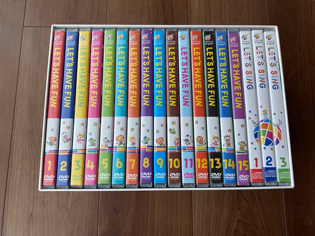 Miraico English Box 15枚 DVDセット