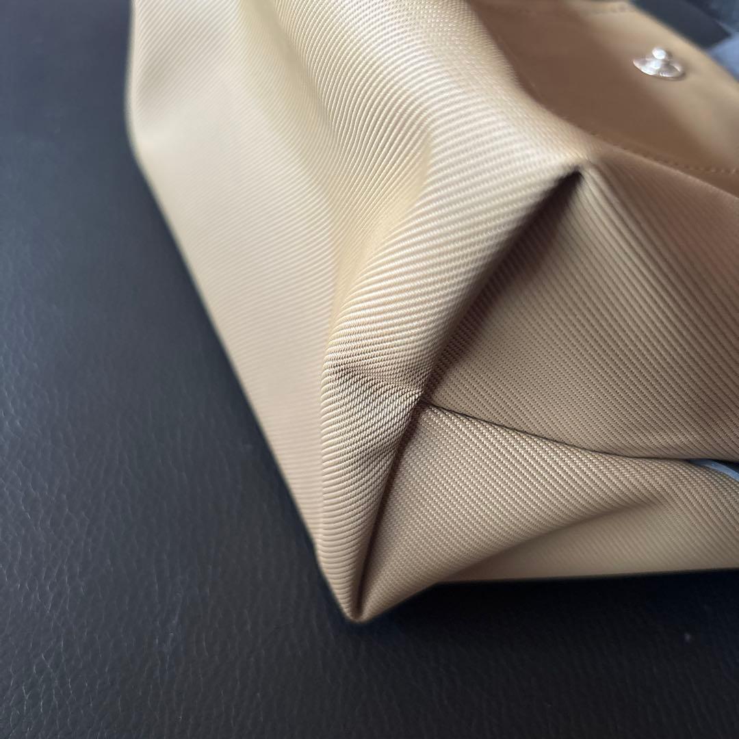 LONGCHAMP ナイロン レザー バッグ