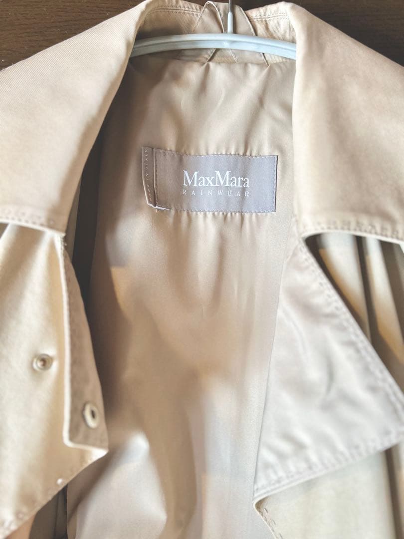 MaxMara ベージュ トレンチコート　ショートコート