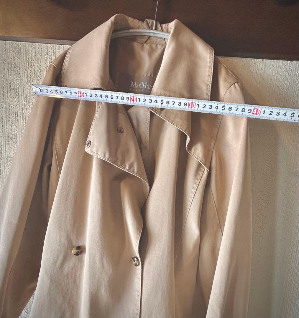 MaxMara ベージュ トレンチコート　ショートコート