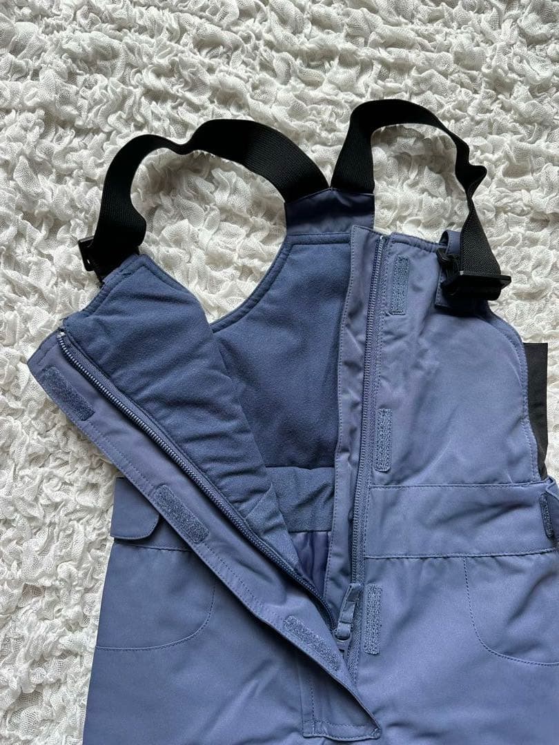 【お得セット】ROXY子ども用スキーウェア 3点ネイビー 花柄