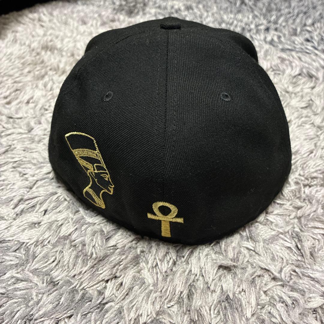 New Era 59FIFTY ブラックキャップ エジプトデザイン