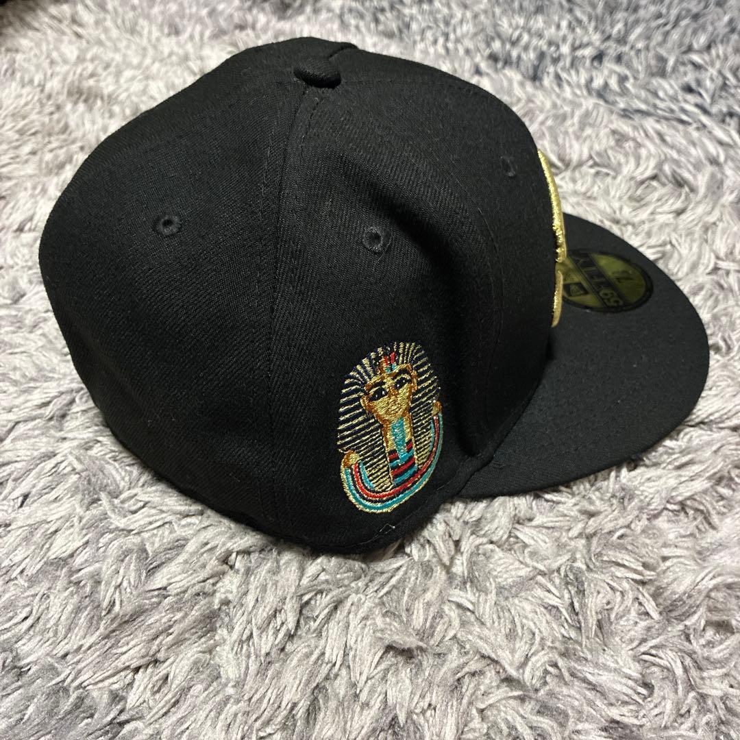 New Era 59FIFTY ブラックキャップ エジプトデザイン