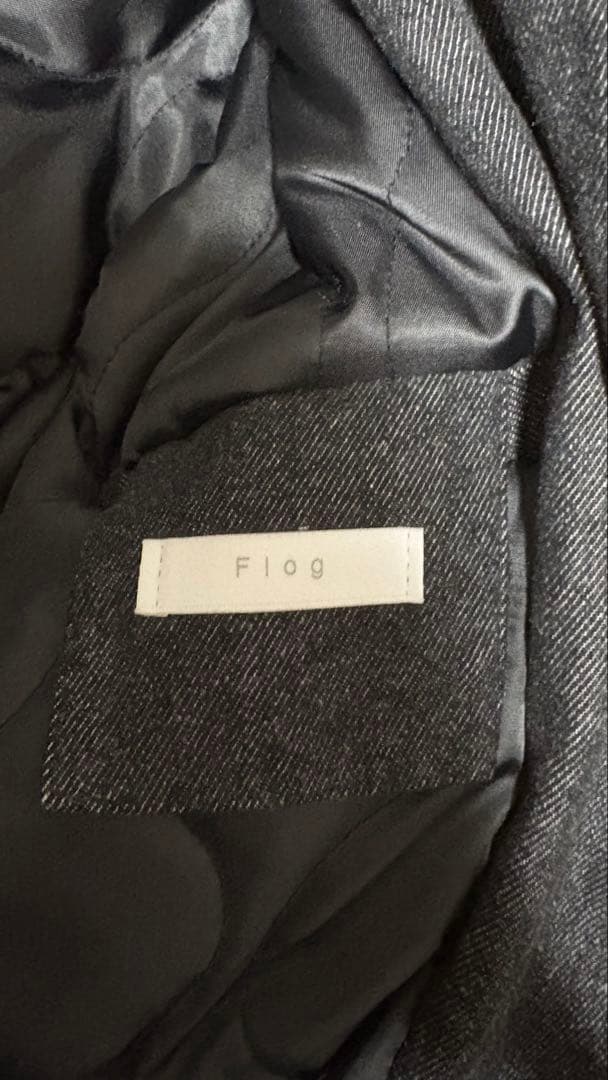 Flog 中綿ナイロンブルゾン ブラック