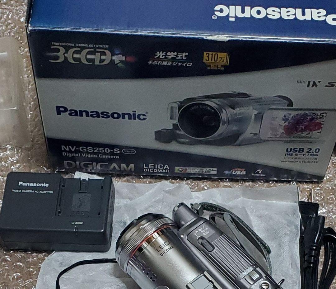 ✰美品✰パナソニック miniDVデジタルビデオカメラ NV-GS250