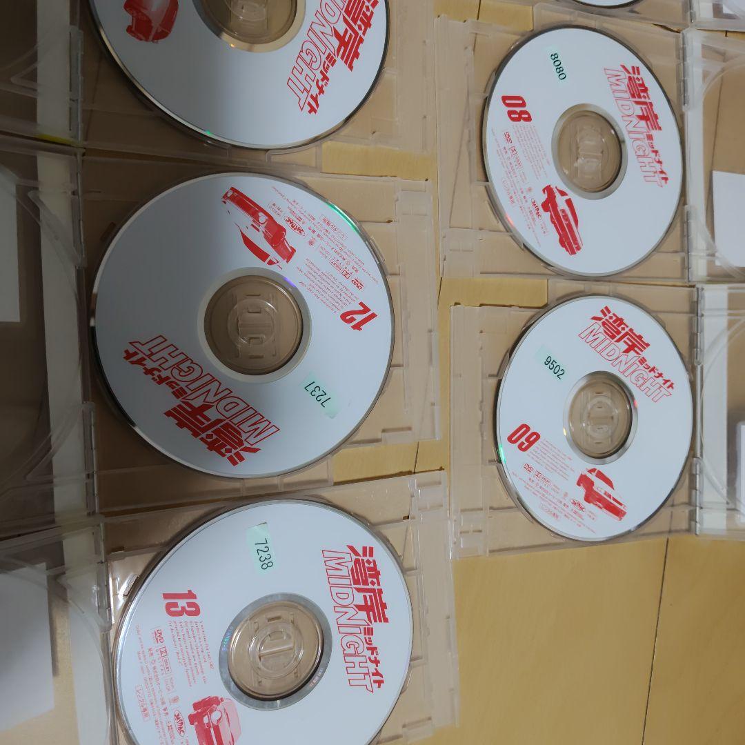 湾岸ミッドナイト DVD 全13巻セット レンタル落ち