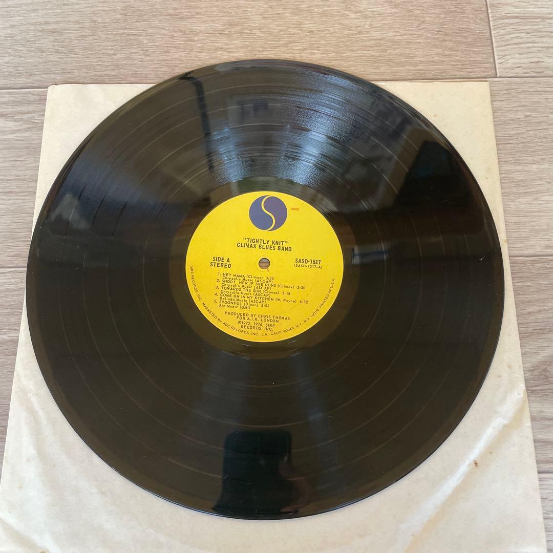 climax blues band TIGHTLY KNIT レコード