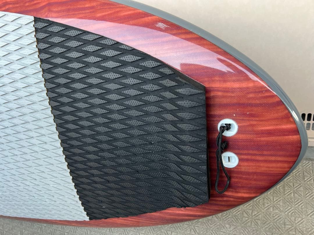 Lahaina 8'6 レッドブラウンウッド SUP パドルボード　ラハイナ