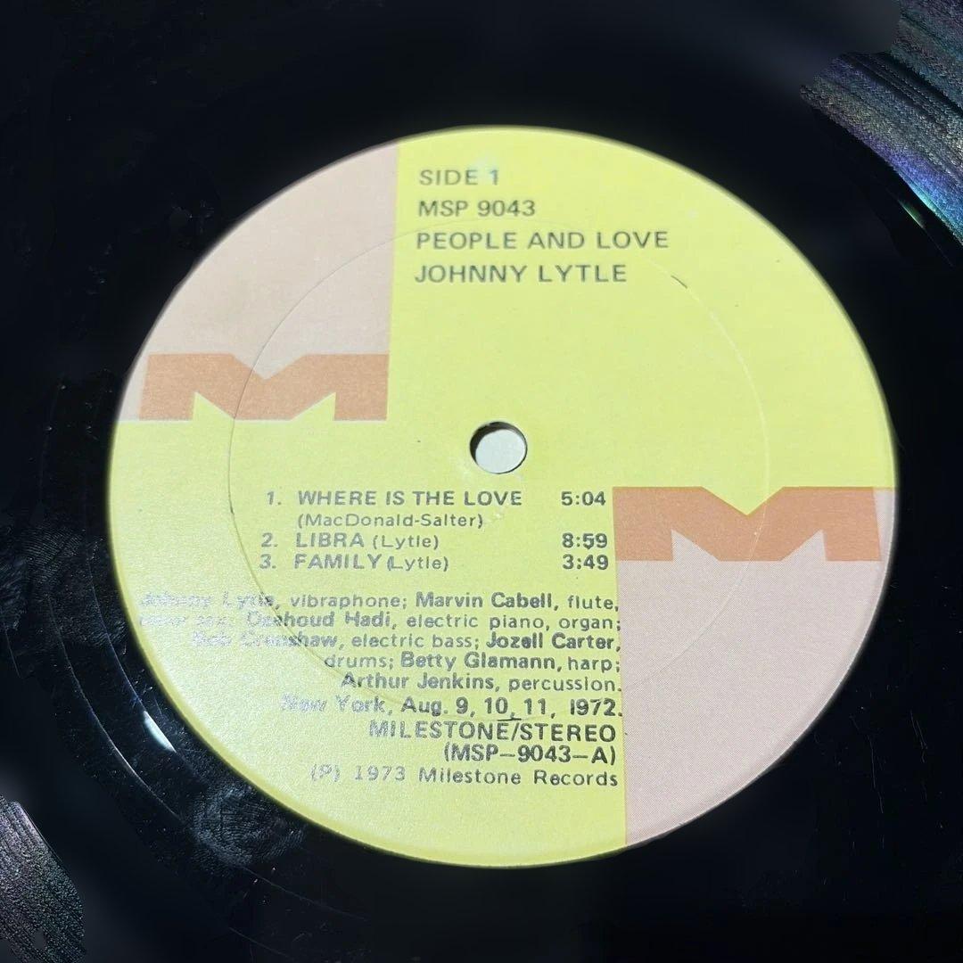 [レコード] People & Love Johnny Lytle LP