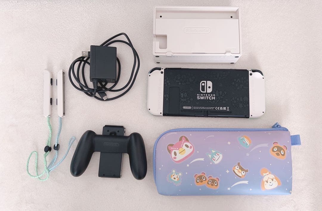 Nintendo Switch あつまれどうぶつの森　本体　収納ポーチ