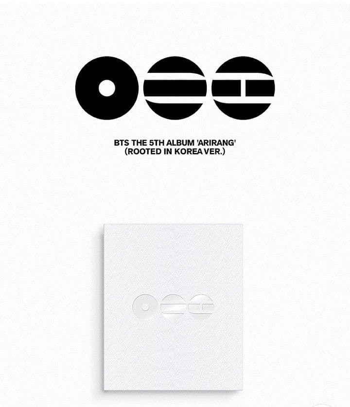 BTS 『ARIRANG』CDアルバム 2形態セット売り(suga) 新品