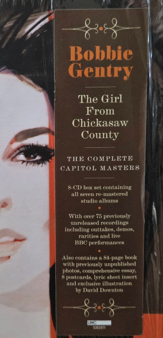 洋楽 Bobbie Gentry TheGirlFromChickasawCounty