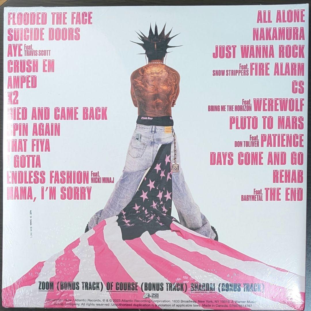 新品 Lil Uzi Vert Pink Tape Hot Pink レコード
