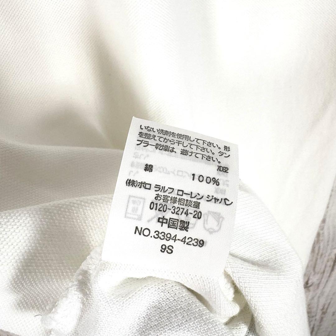 ポロバイラルフローレン ビッグポニー ロゴ刺繍 ナンバリング ポロシャツ y2k