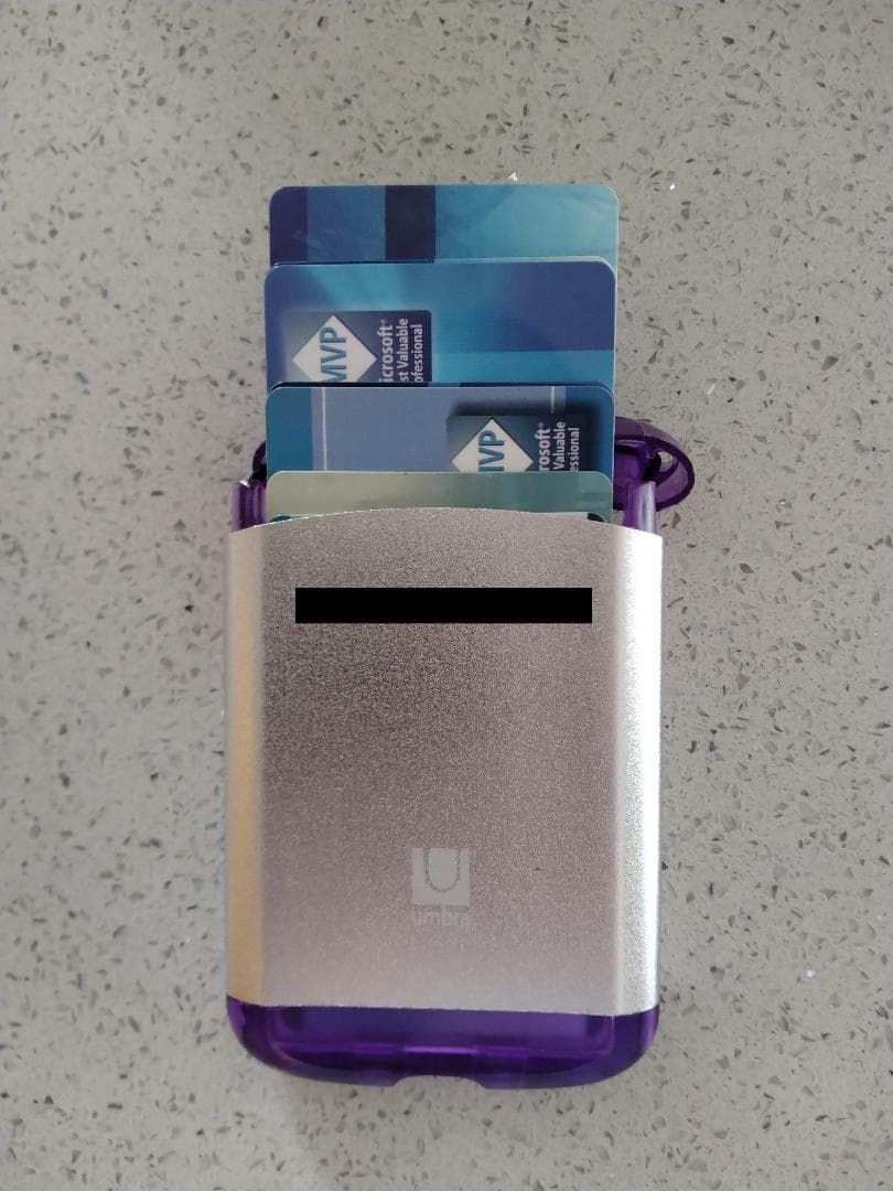 Microsoft MVP カード8枚 + カードケース