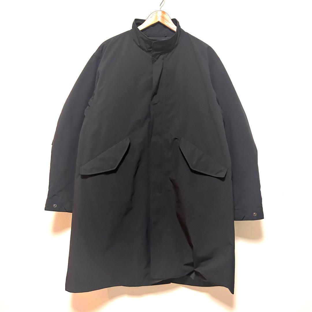 美品　UNIQLO ユニクロ ウィンドプルーフ2WAYコート 黒 M
