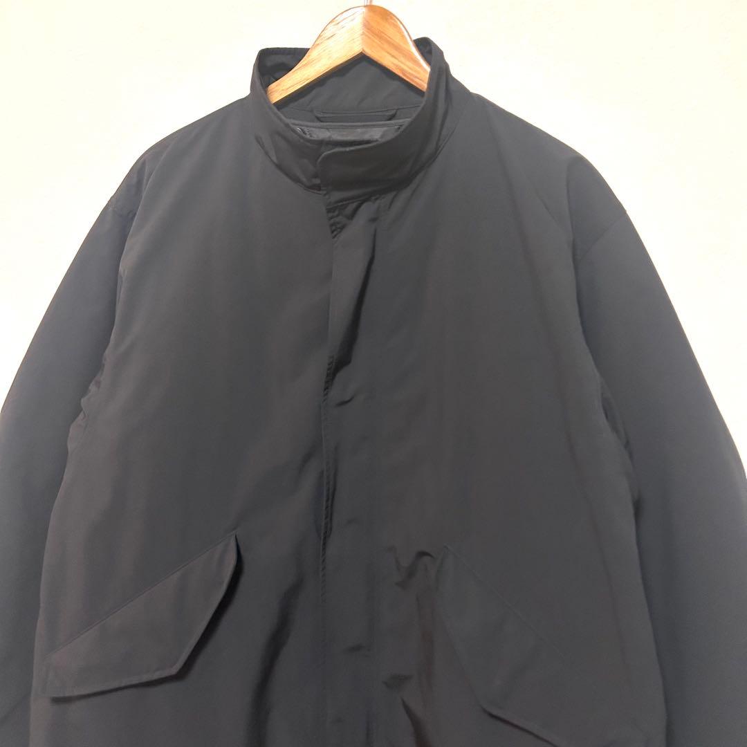 美品　UNIQLO ユニクロ ウィンドプルーフ2WAYコート 黒 M