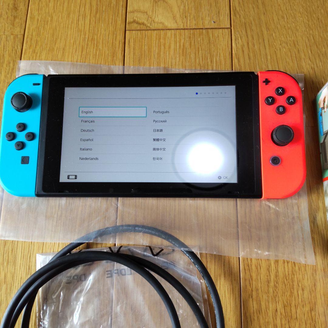 Nintendo Switch スイッチ 本体　64GBSDカ−ド付
