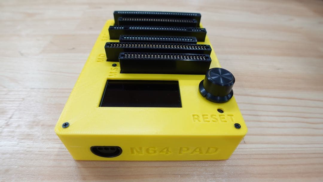 CartridgeReader V5 SA1対応 自動電圧選択【イエロー】