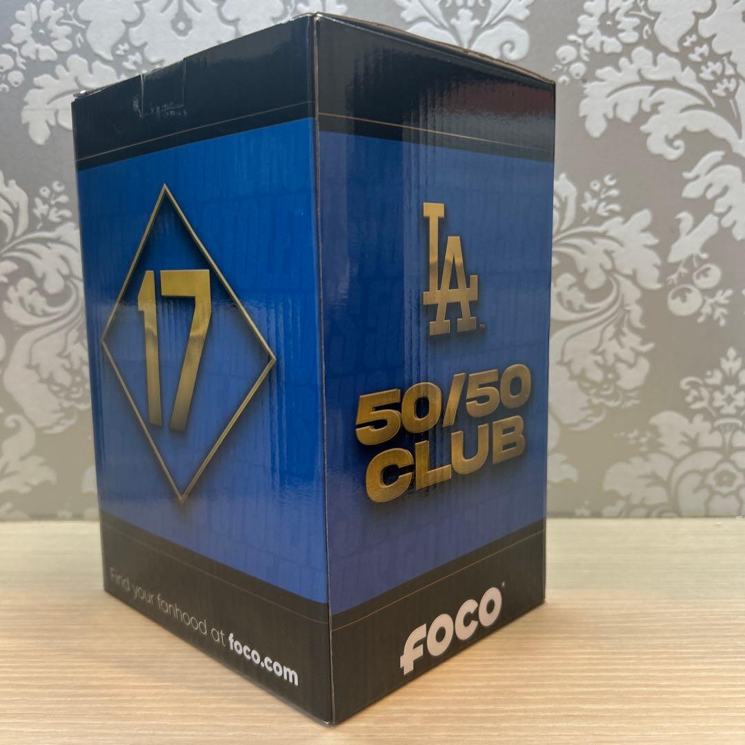 新品未開封 数量限定50-50記念ボブルヘッド ドジャース 大谷翔平