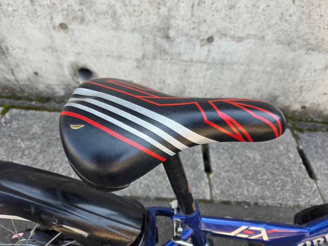 【直接取引限定】BRIDGESTONE キッズバイク 青 22インチ　熊本☆