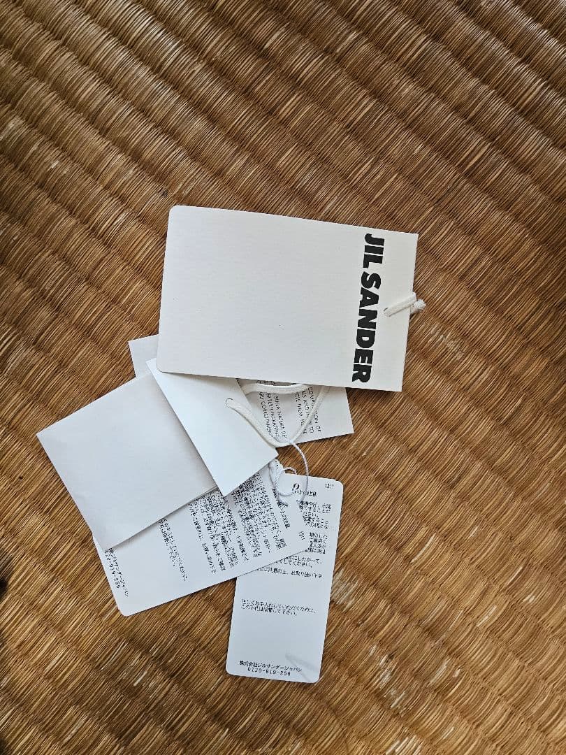 は*わ様 試着のみ JIL SANDER ロゴ入りモッズコート　サイズ50