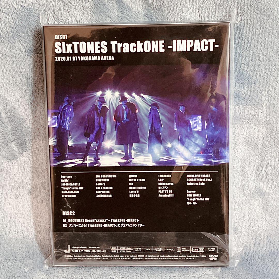 【未開封】SixTONES TrackONE-IMPACT-〈初回盤・通常盤〉
