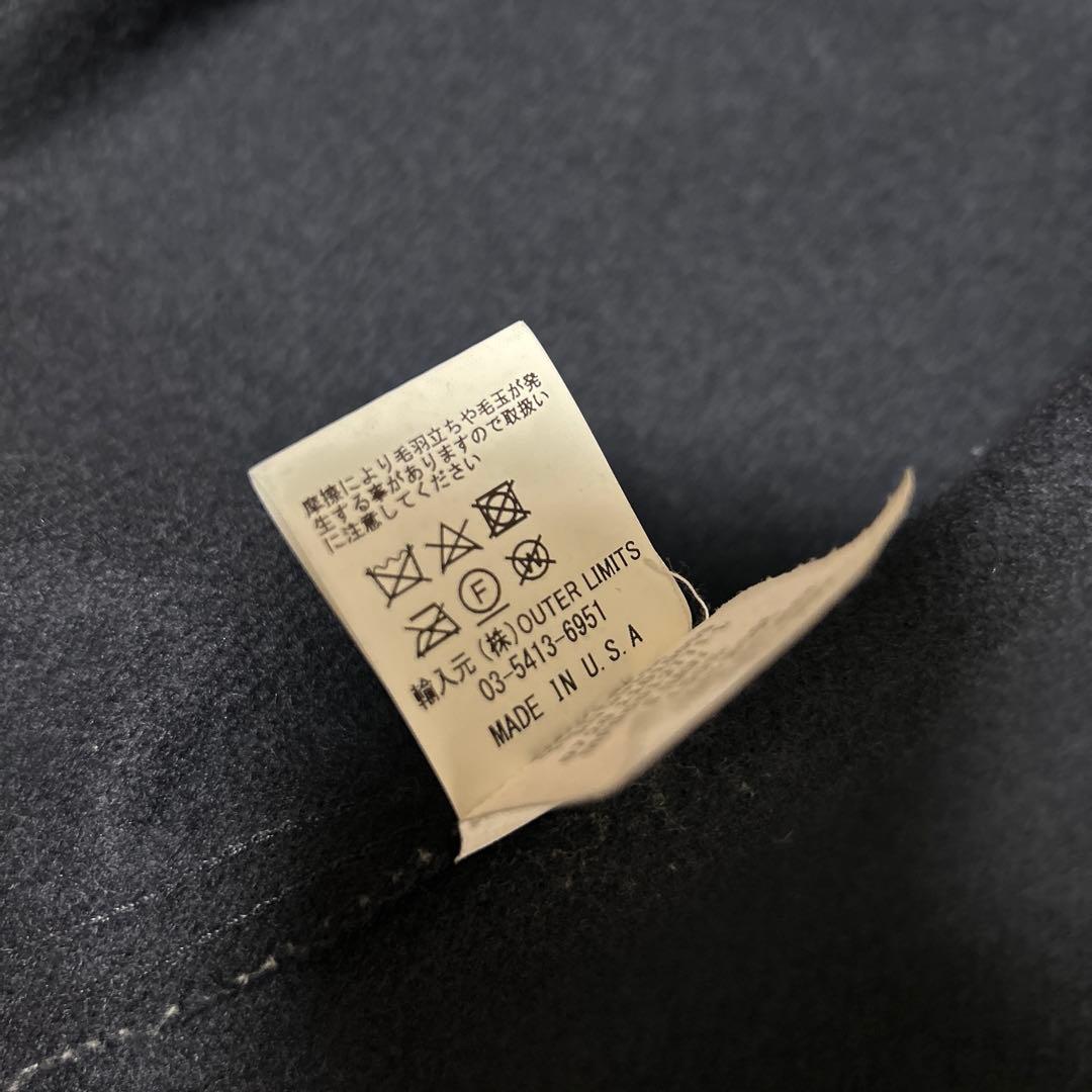 ひでちゃんFILSON マッキノー ウールベスト サイズ S ネイビー