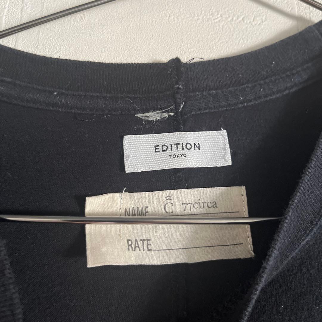 edition別注 77circa リメイク　バンドTシャツ