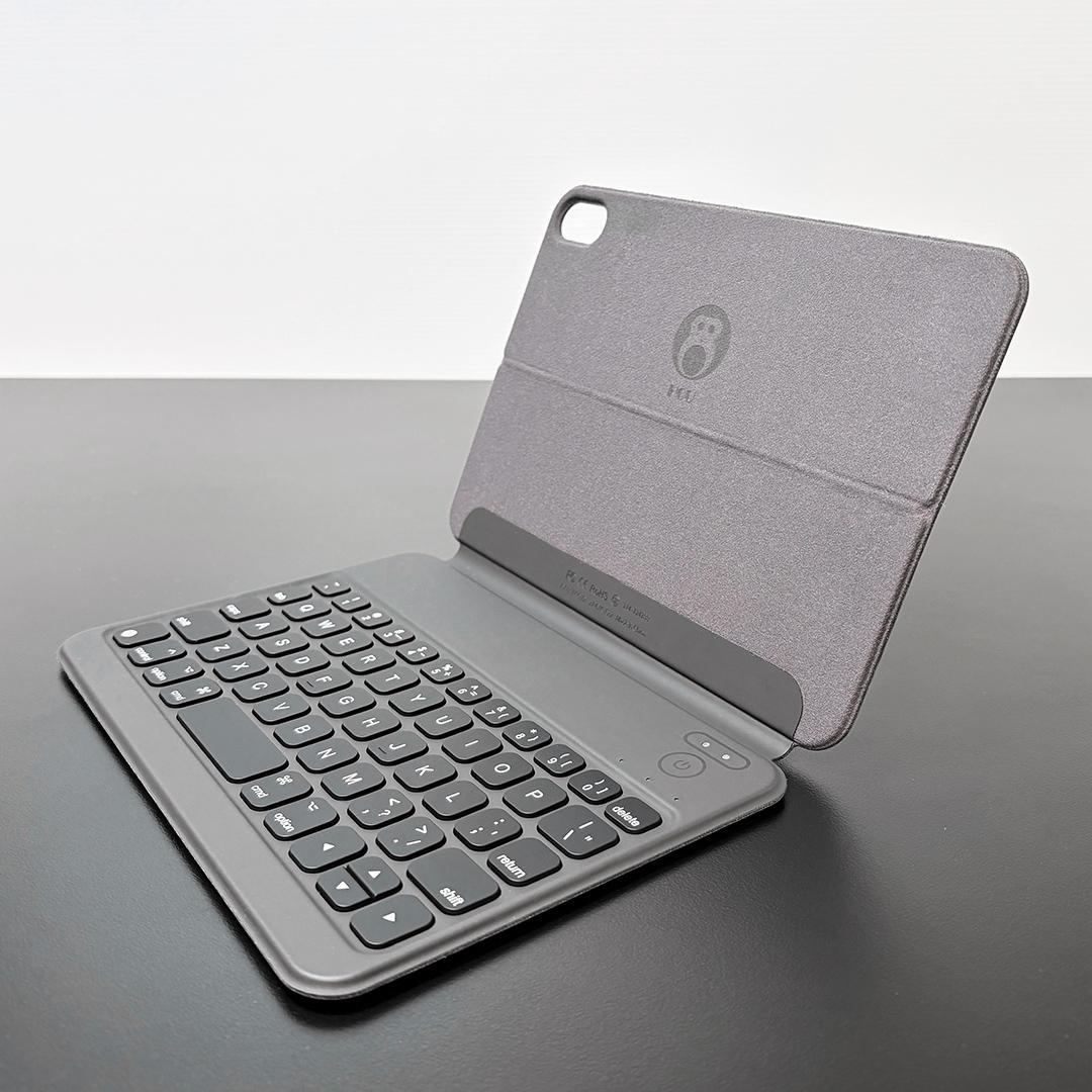 美品【薄型】USB-Cタイプ iPad mini 6/7（A17）縦横キーボード